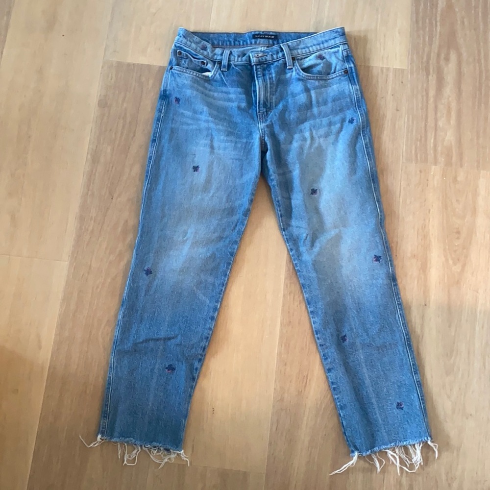 Lucky Brand Floral Jeans